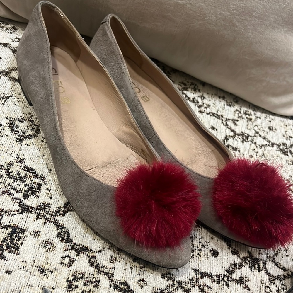 Anthropology Cleo B ballet flats